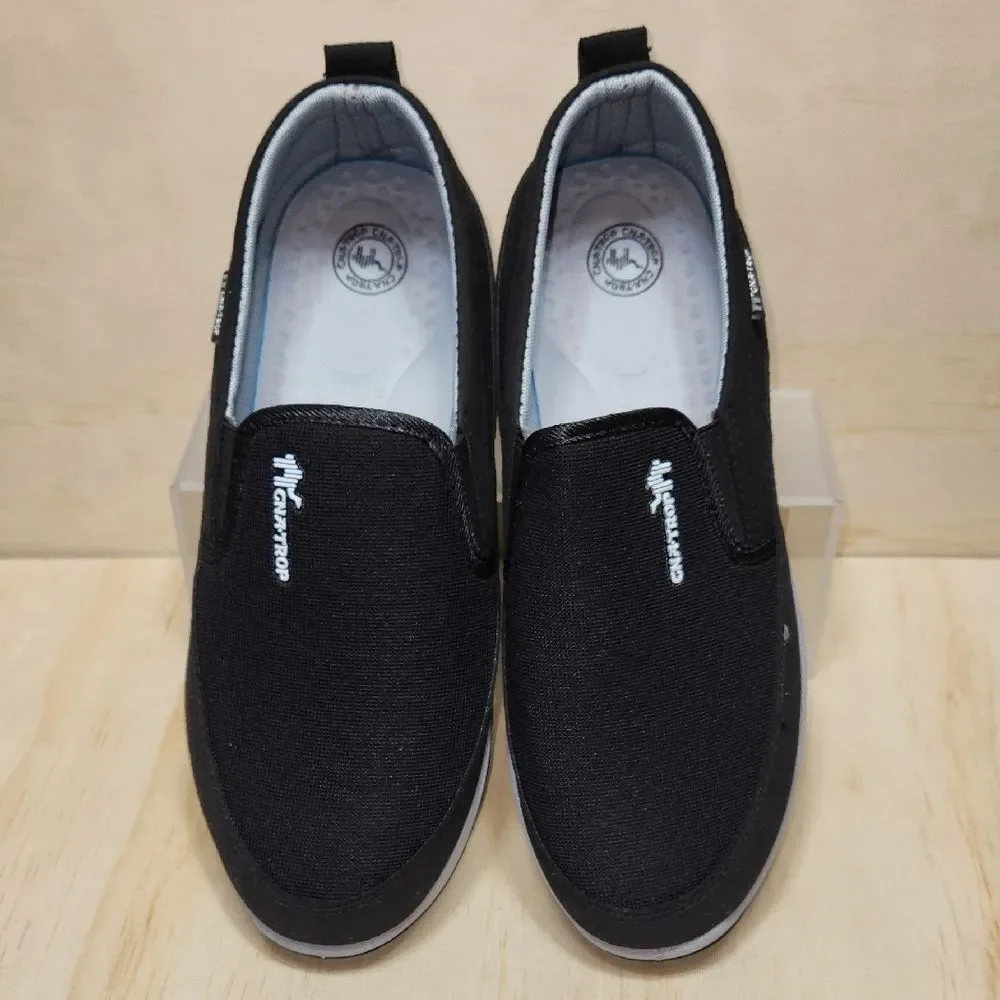 CNA Trop Outdoor Black and Gray Slip-On Loafers Women’s Size 11